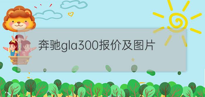 奔驰gla300报价及图片 - glk300奔驰二手车报价